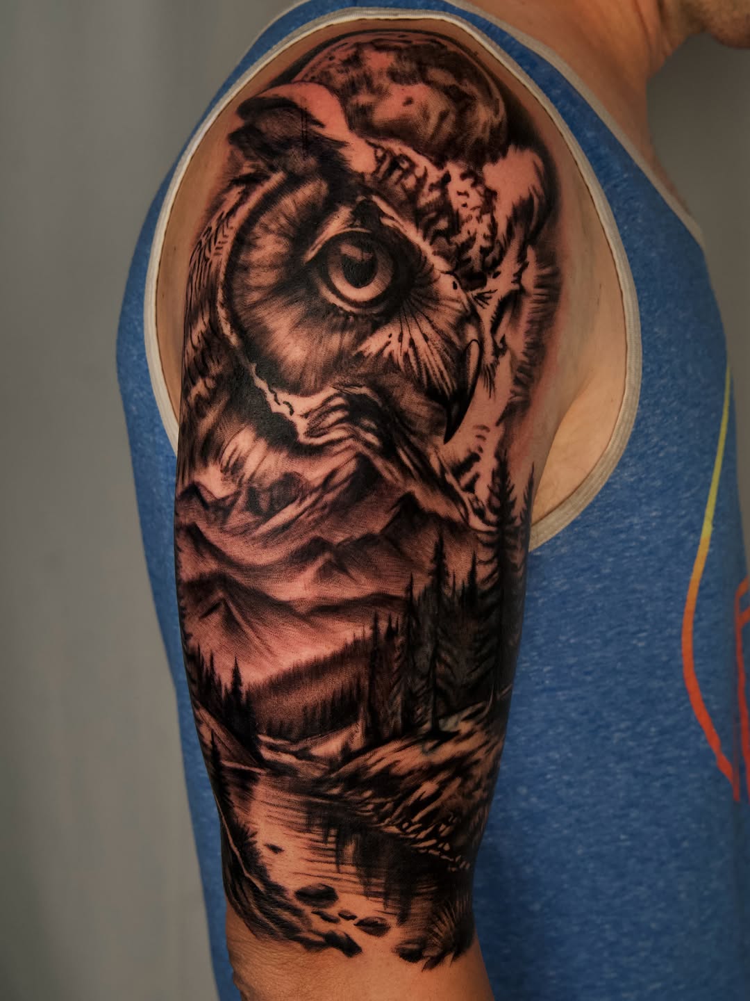 Tattoo by @nligdie β realism, black_and_grey