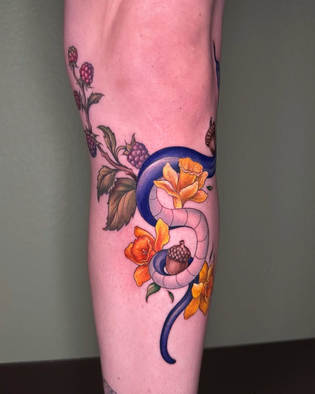 Tattoo by @nichole.viridian — illustrative, new_school