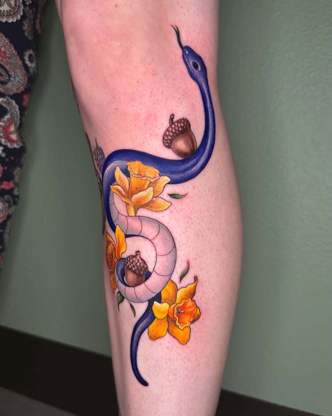 Tattoo by @nichole.viridian — illustrative, new_school