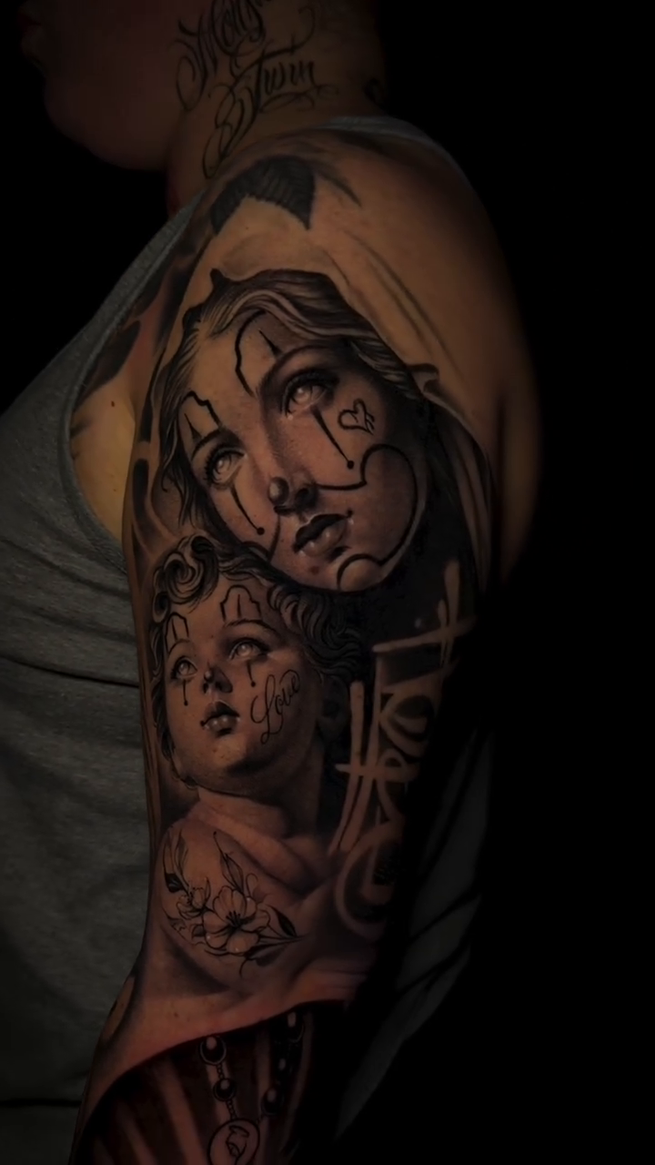 Tattoo by @jh_ink__ — black_and_grey, realism