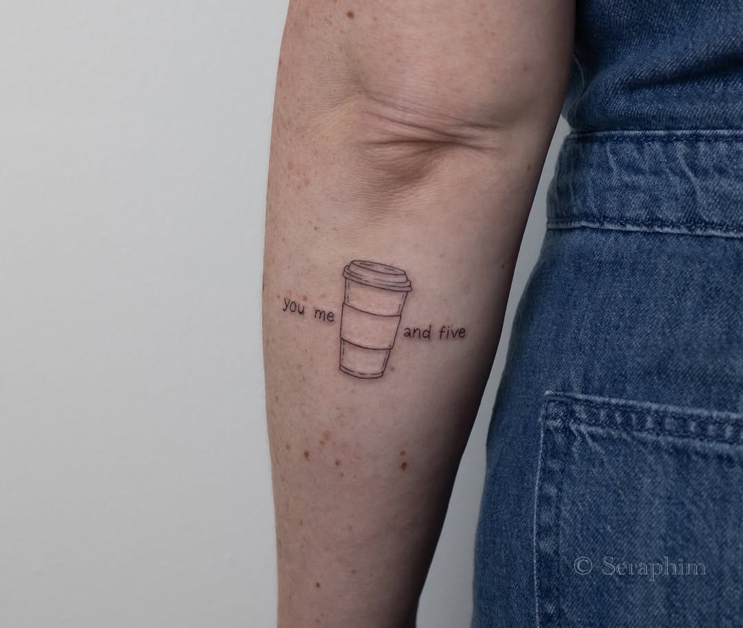 Tattoo by @seraphim.fineline — fine_line, lettering_script