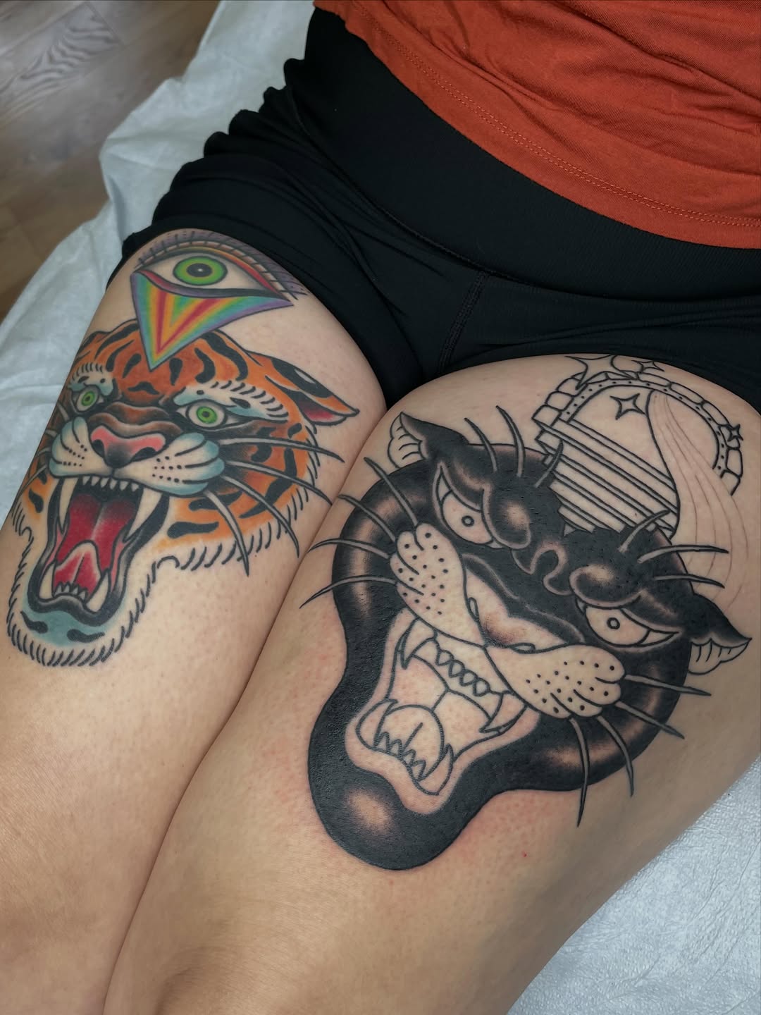 Tattoo by @krystendae โ american_traditional