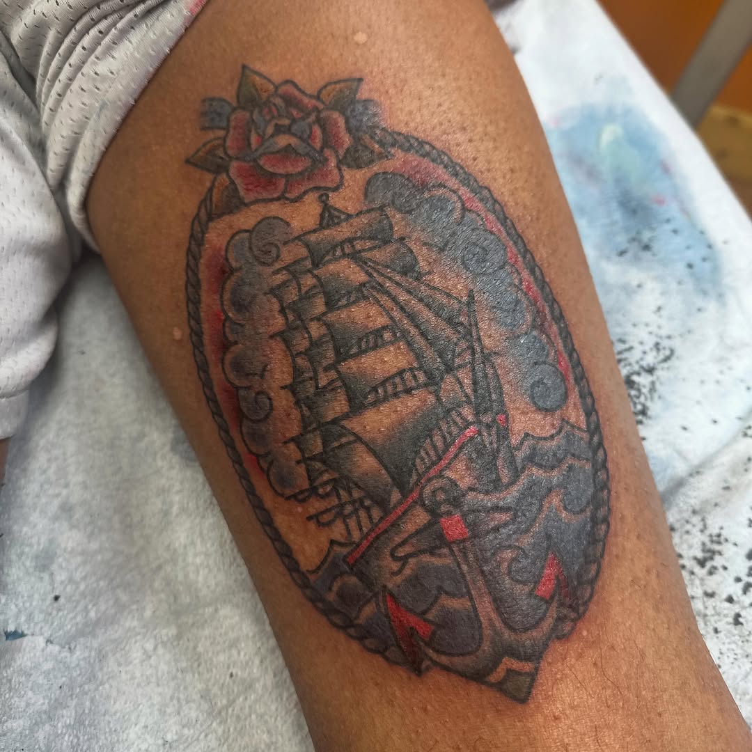 Tattoo by @norawillstattoo — american_traditional