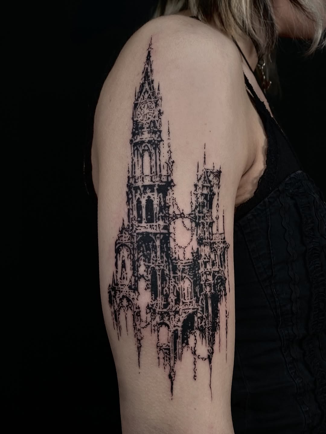 Tattoo by @skinwalker.ta2 โ blackwork, illustrative