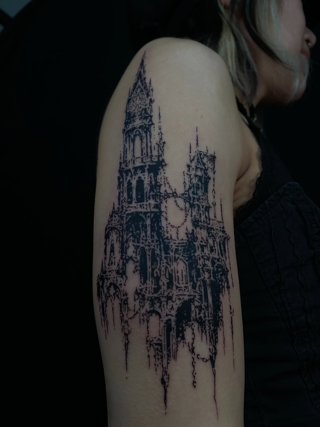 Tattoo by @skinwalker.ta2 โ blackwork, illustrative