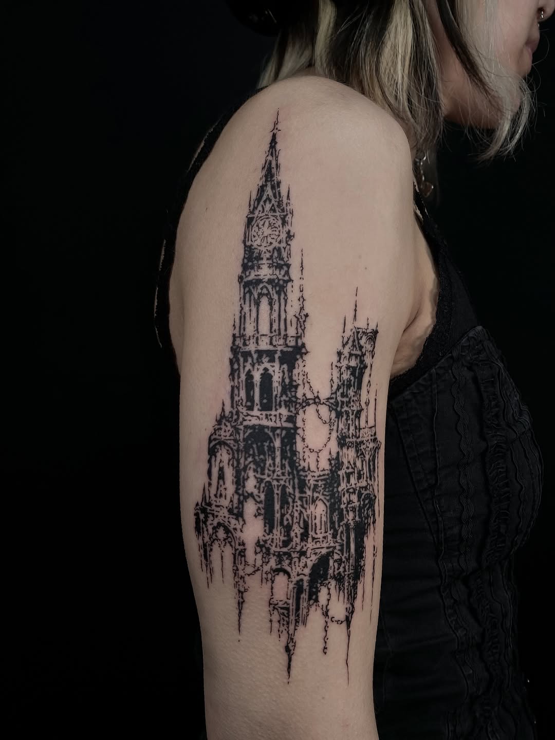 Tattoo by @skinwalker.ta2 โ blackwork, illustrative