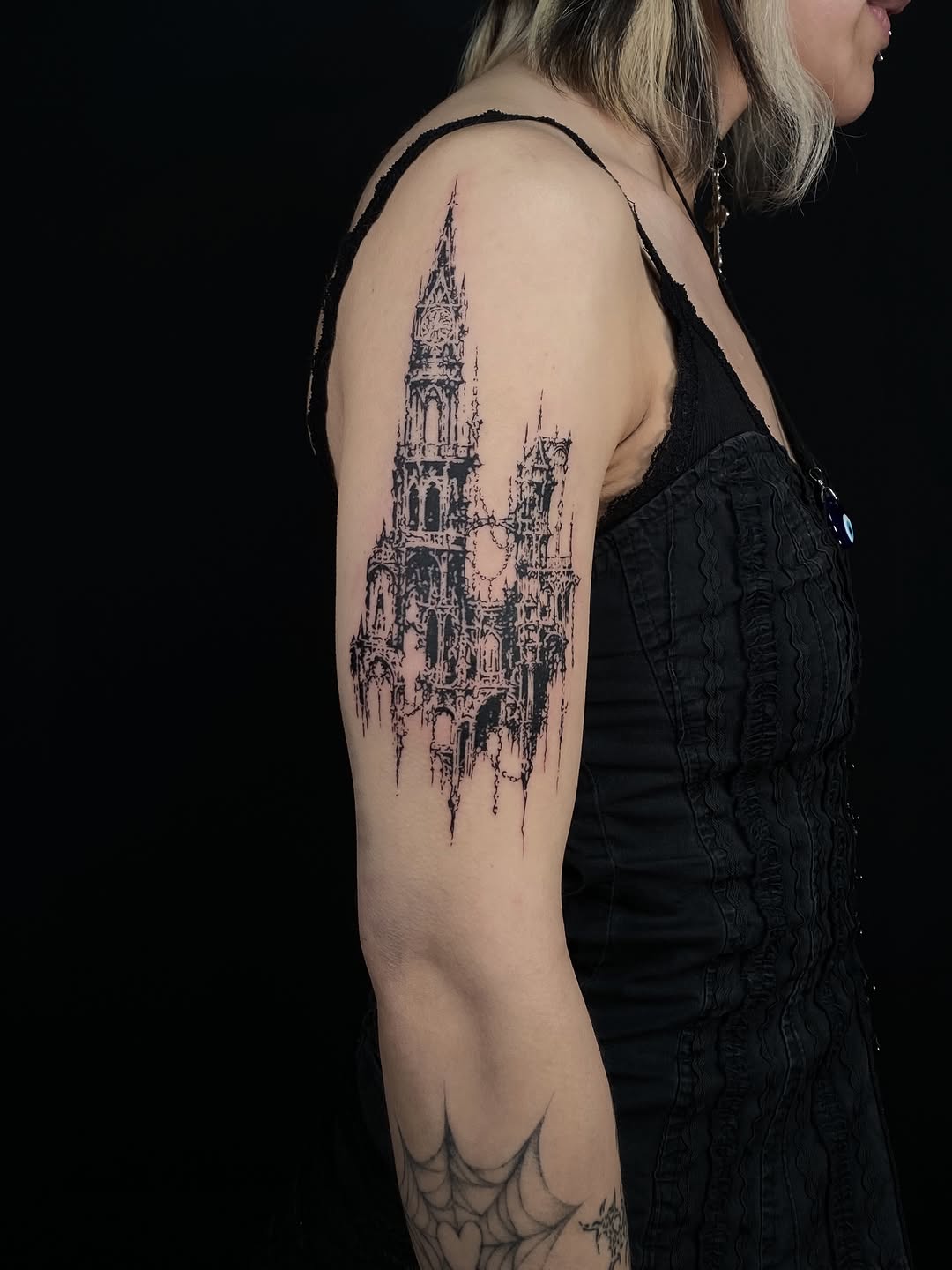 Tattoo by @skinwalker.ta2 โ blackwork, illustrative