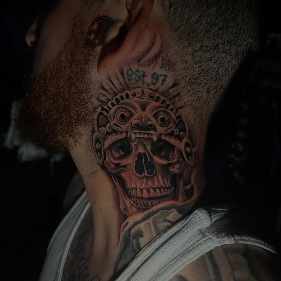 Tattoo by @acruz_707 โ black_and_grey, realism