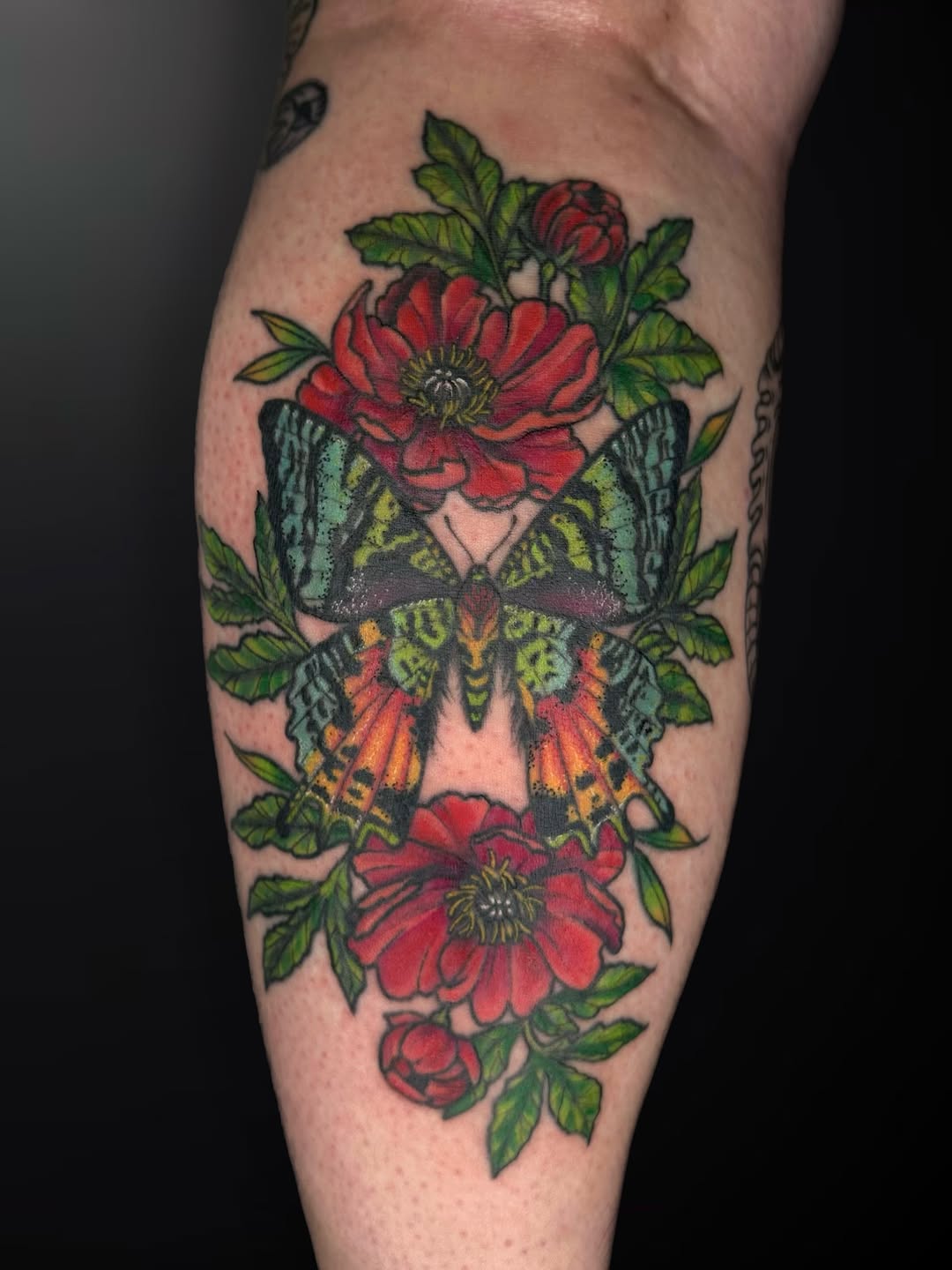 Tattoo by @persephoneink.co — illustrative, realism