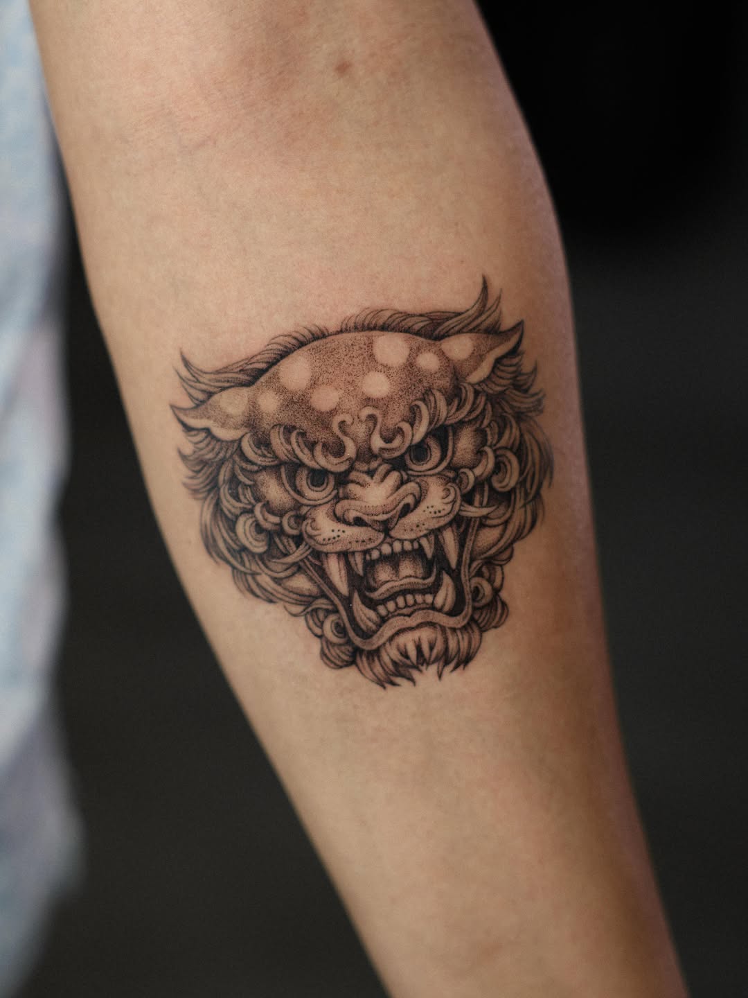 Tattoo by @iero.tattoo β japanese_irezumi, black_and_grey
