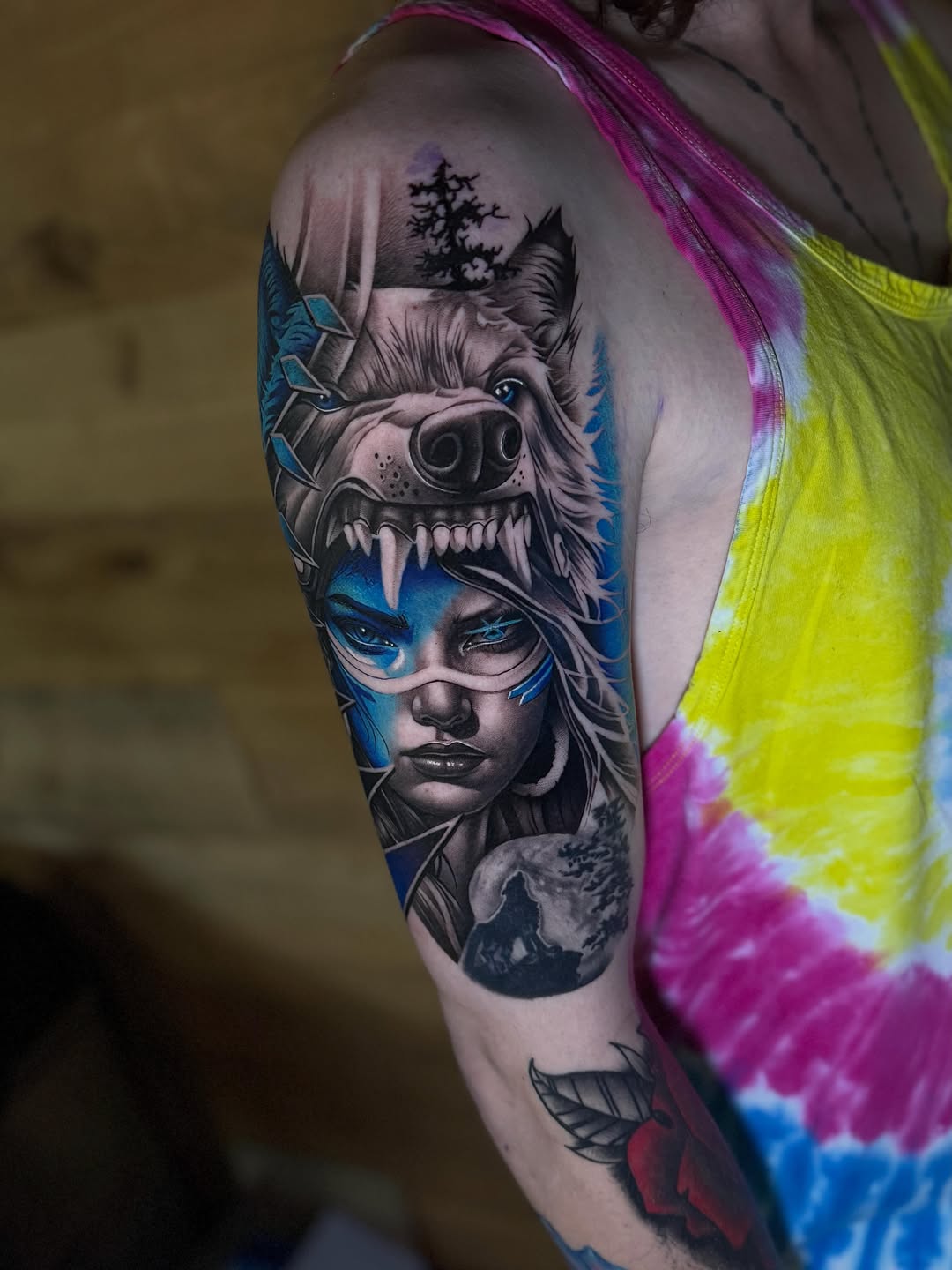 Tattoo by @milesjtattoos — realism, dark_realism