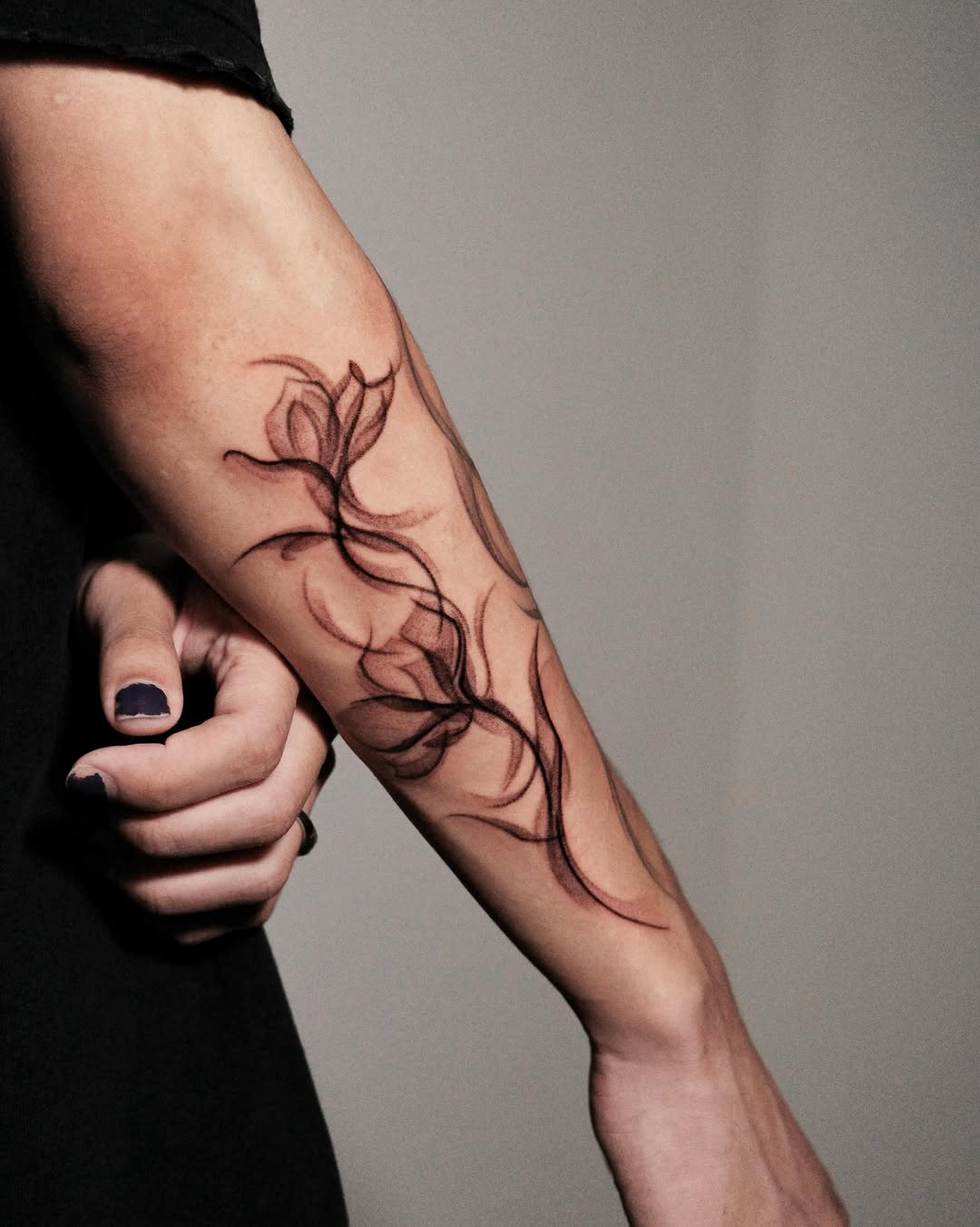 Tattoo by @chouzy_inkk — black_and_grey, fine_line