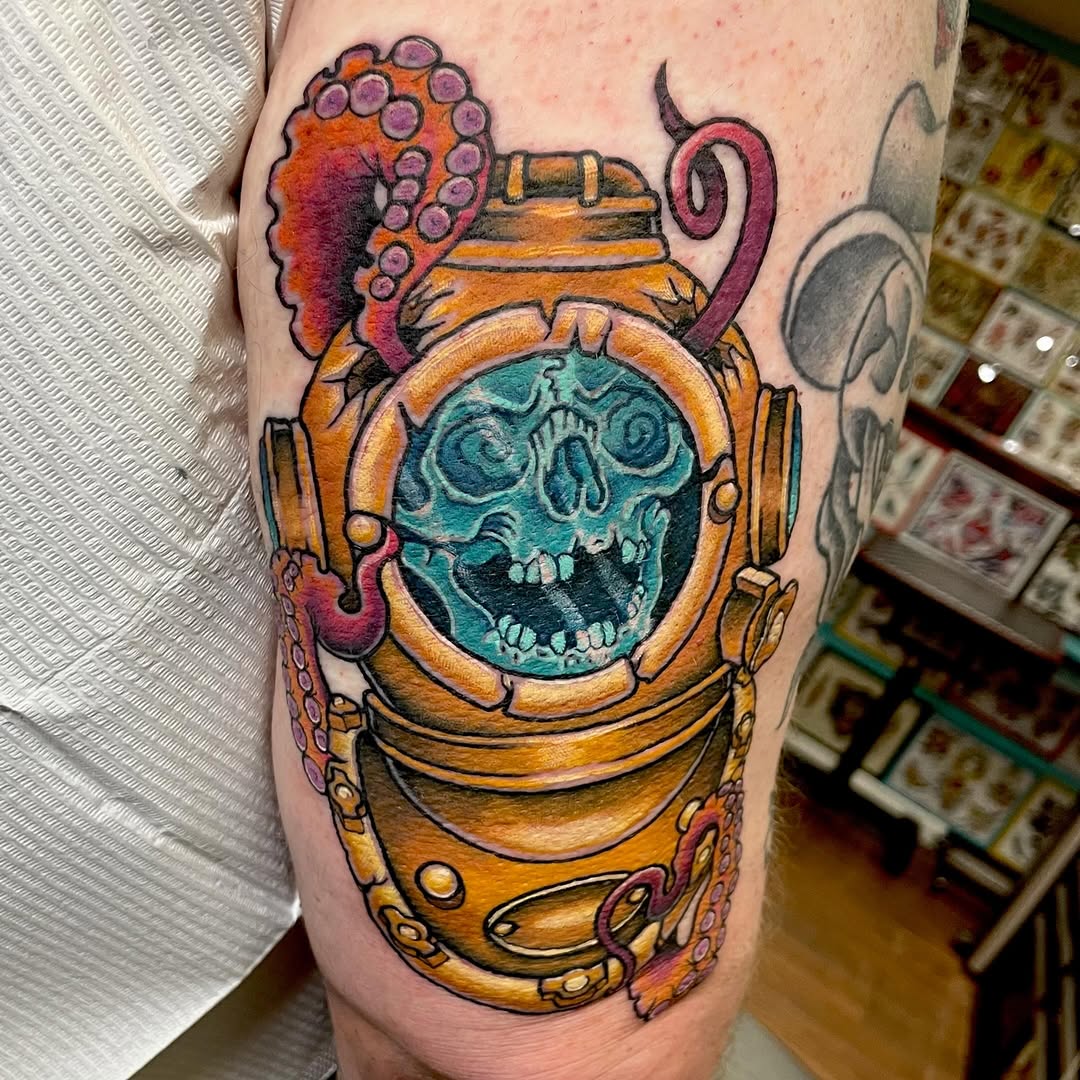 Tattoo by @jkill_tattoos — neo_traditional, realism