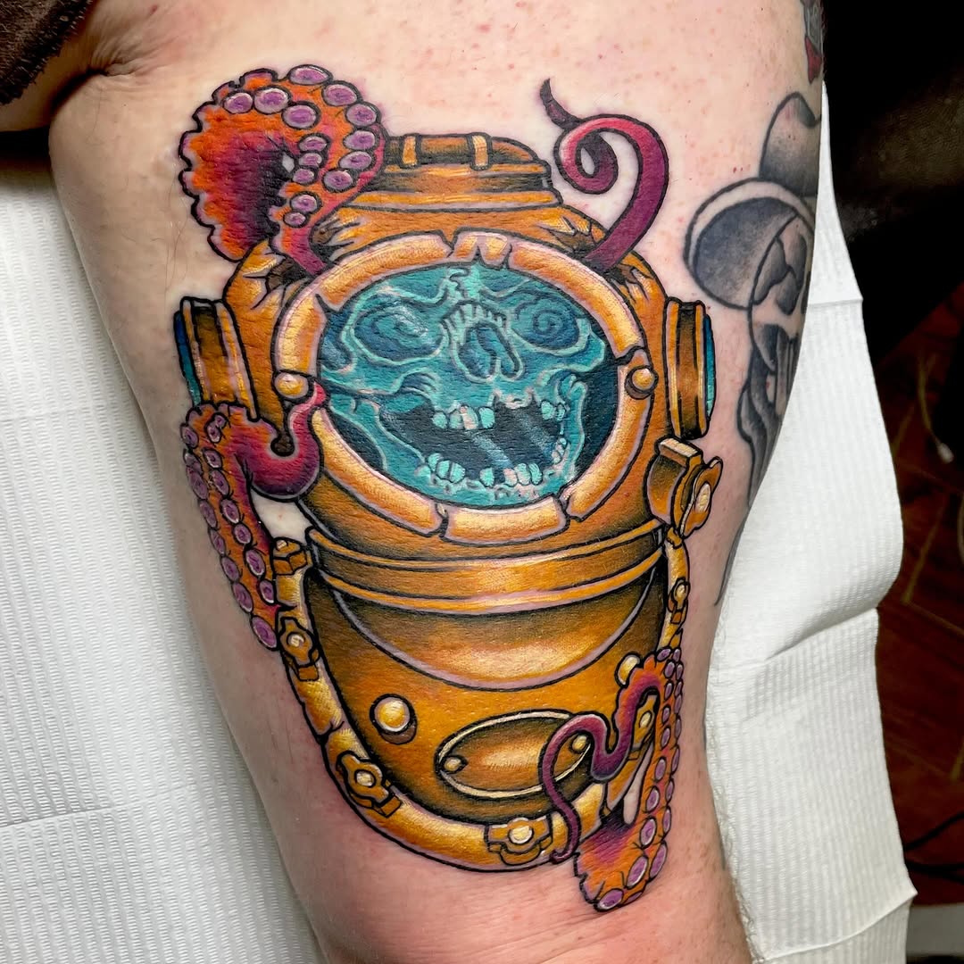 Tattoo by @jkill_tattoos — neo_traditional, realism