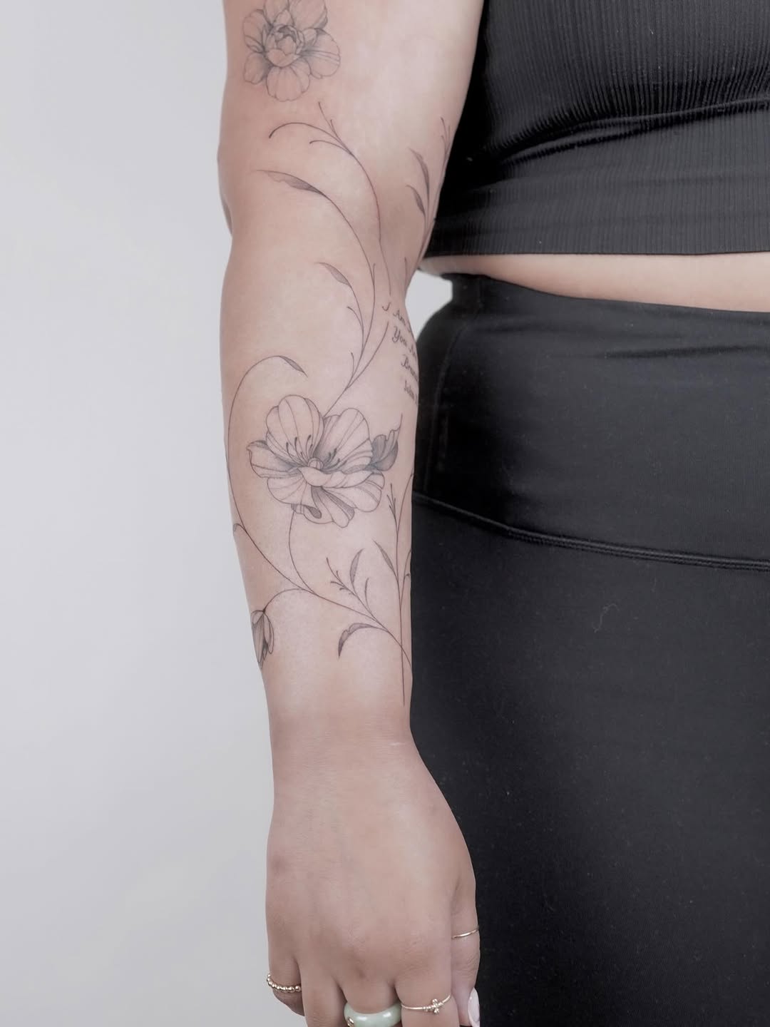 Tattoo by @julsietattoos — fine_line, black_and_grey