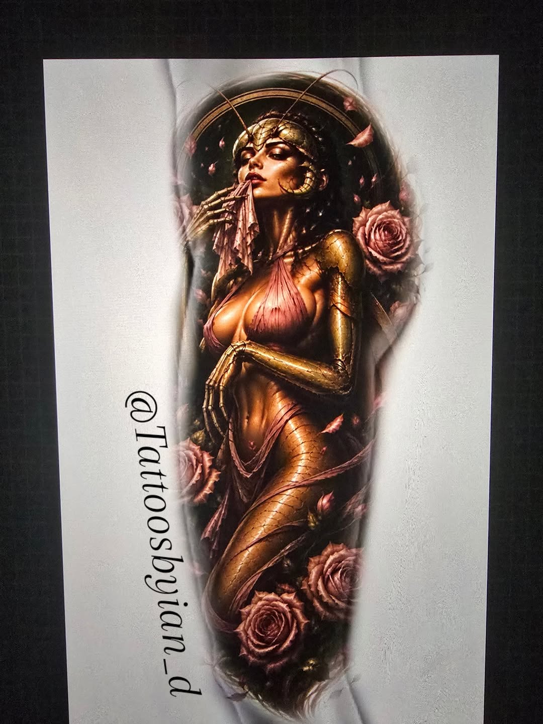 Tattoo by @tattoosbyian_d — realism, dark_realism
