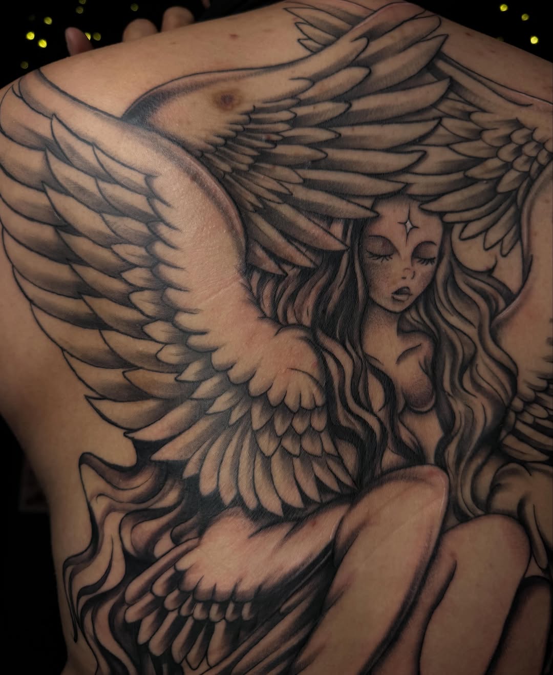 Tattoo by @inkskilla — black_and_grey, realism