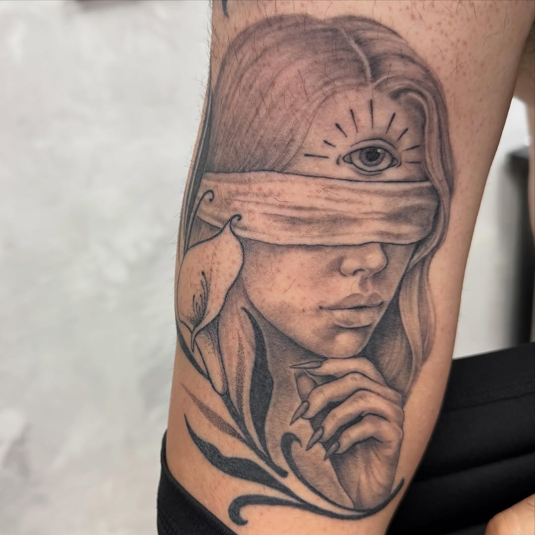 Tattoo by @leandras.ink — black_and_grey, realism
