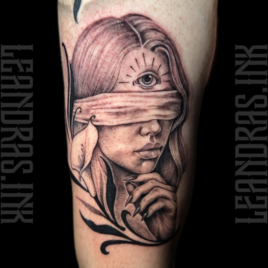 Tattoo by @leandras.ink — black_and_grey, realism