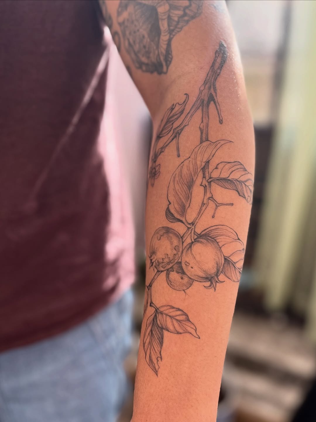 Tattoo by @crispyorchids — fine_line, black_and_grey