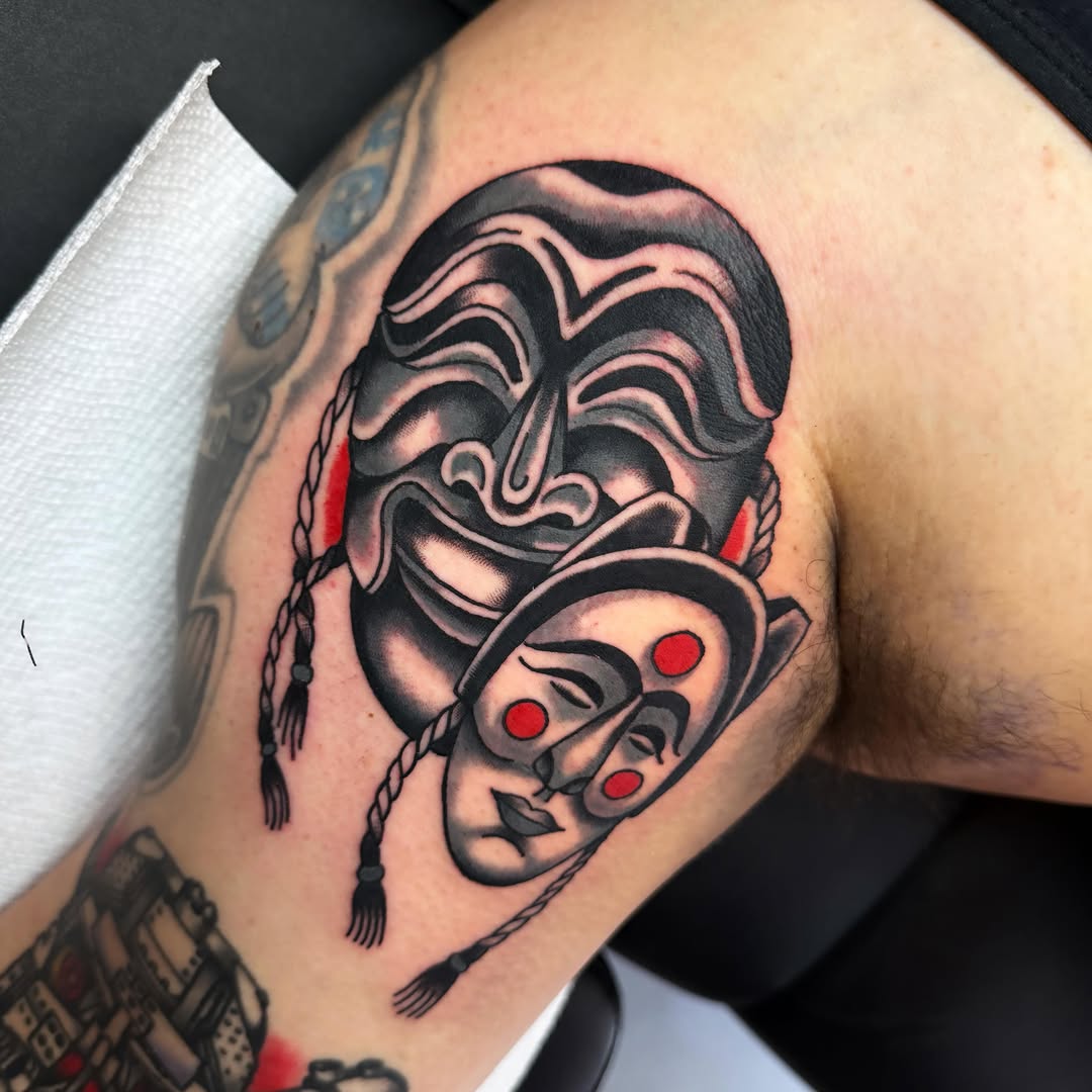 Tattoo by @scquilly โ neo_traditional, black_and_grey