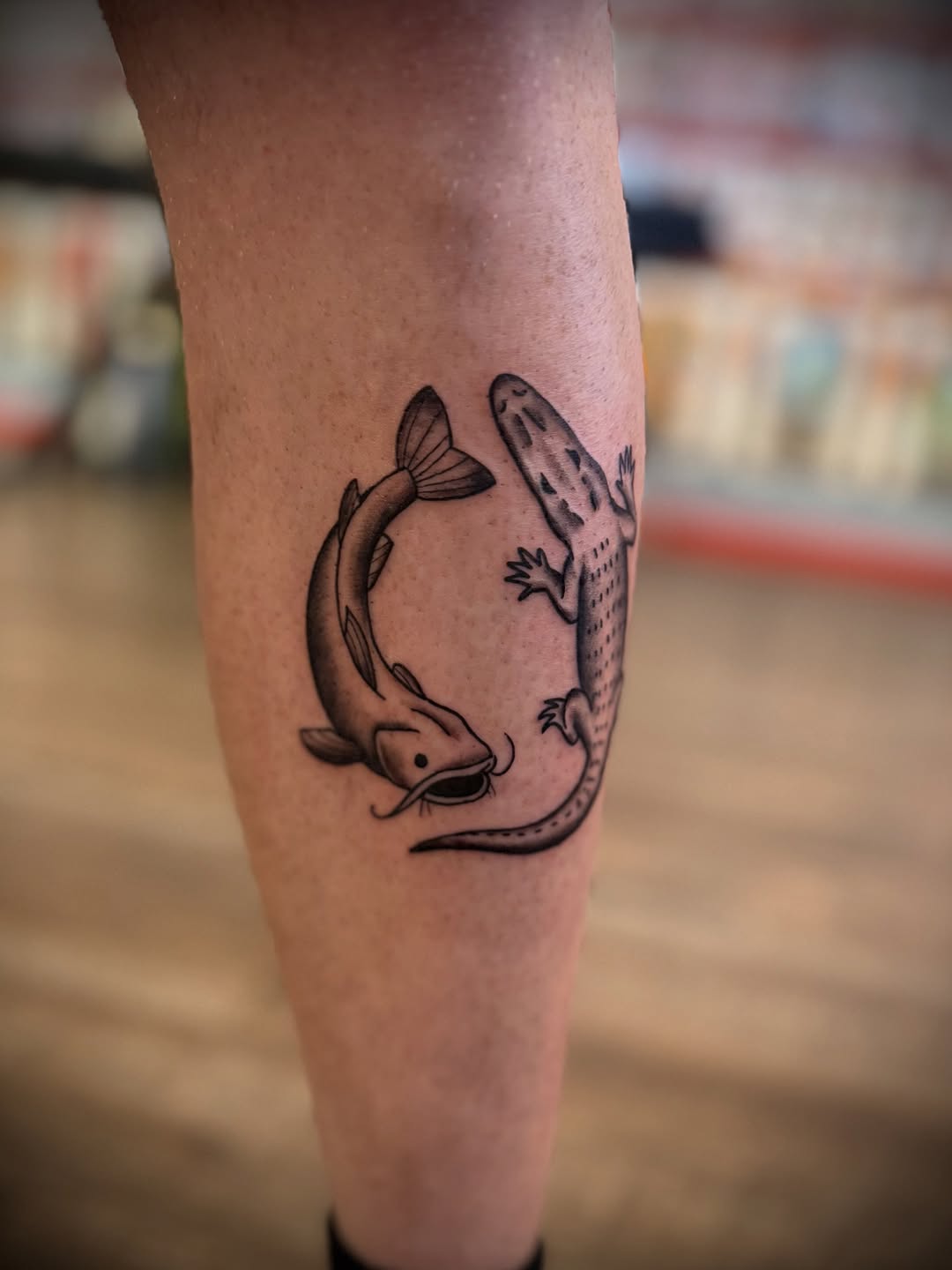 Tattoo by @jaybeetattoo — black_and_grey