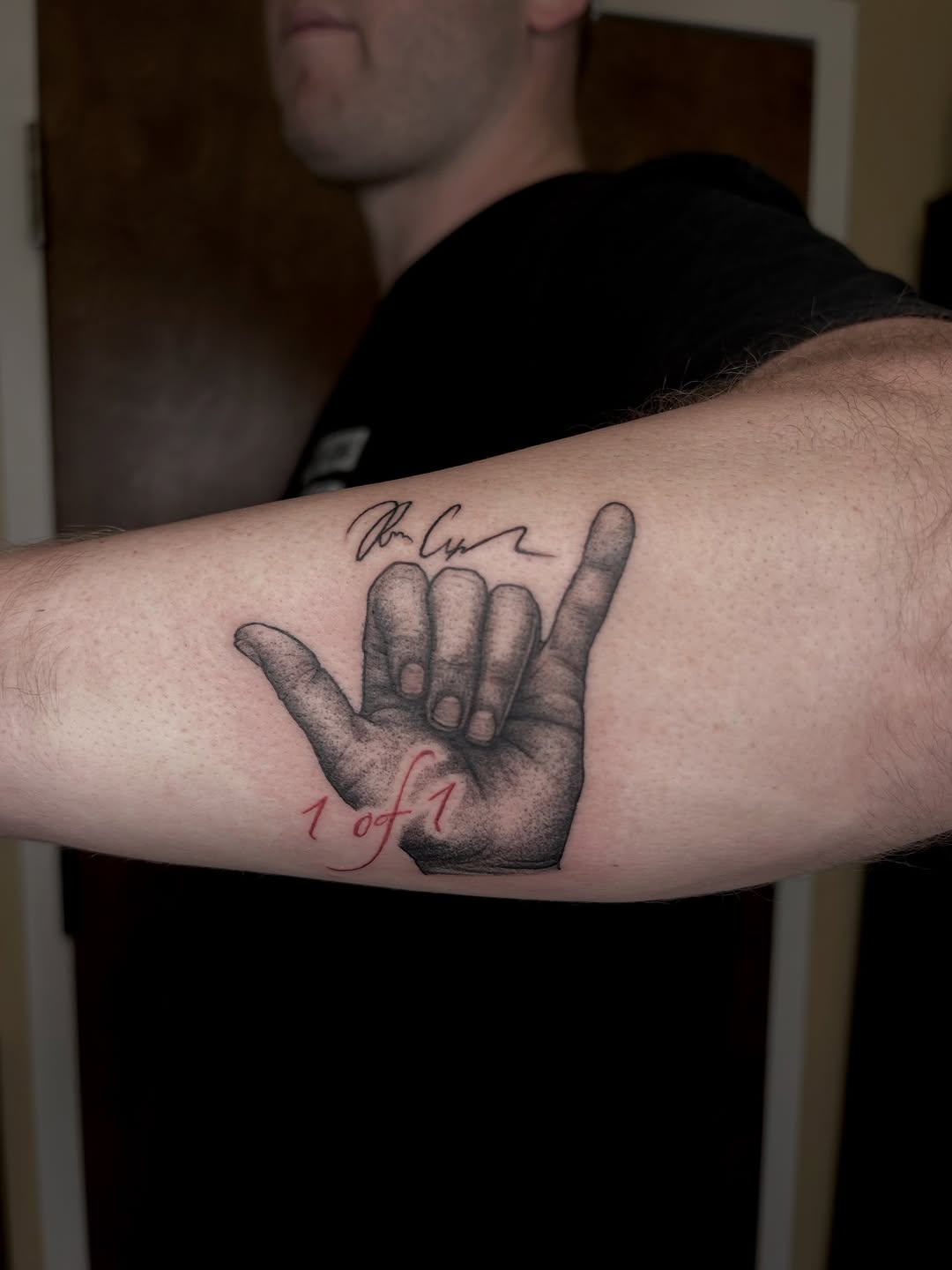 Tattoo by @savmaxtatz โ black_and_grey, lettering_script