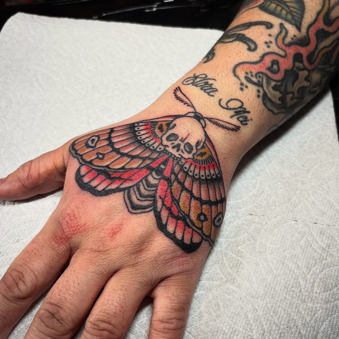 Tattoo by @mattegizi — american_traditional, black_and_grey