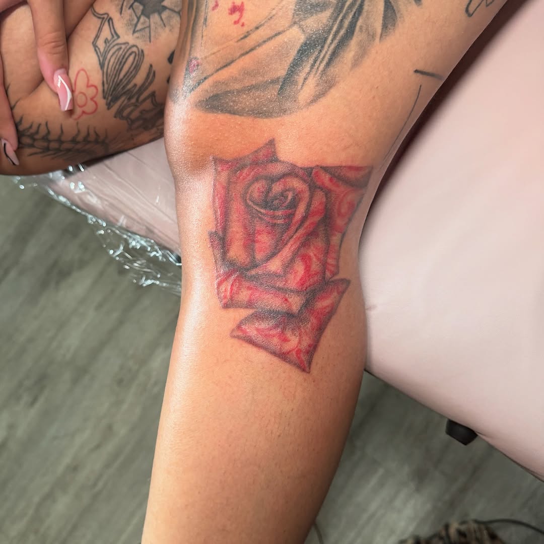 Tattoo by @inked.by.kiwiii โ realism, black_and_grey