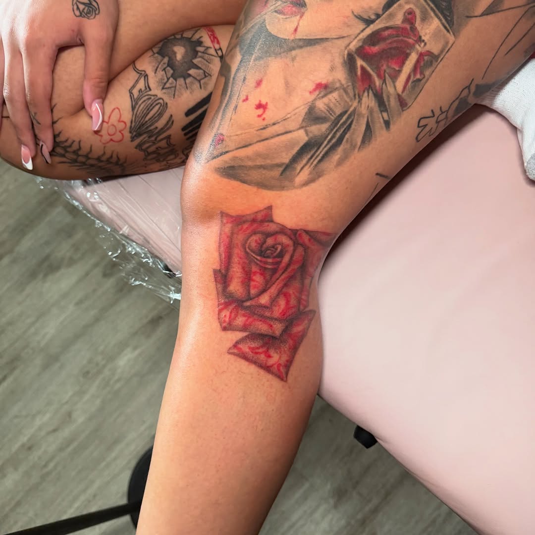 Tattoo by @inked.by.kiwiii โ realism, black_and_grey