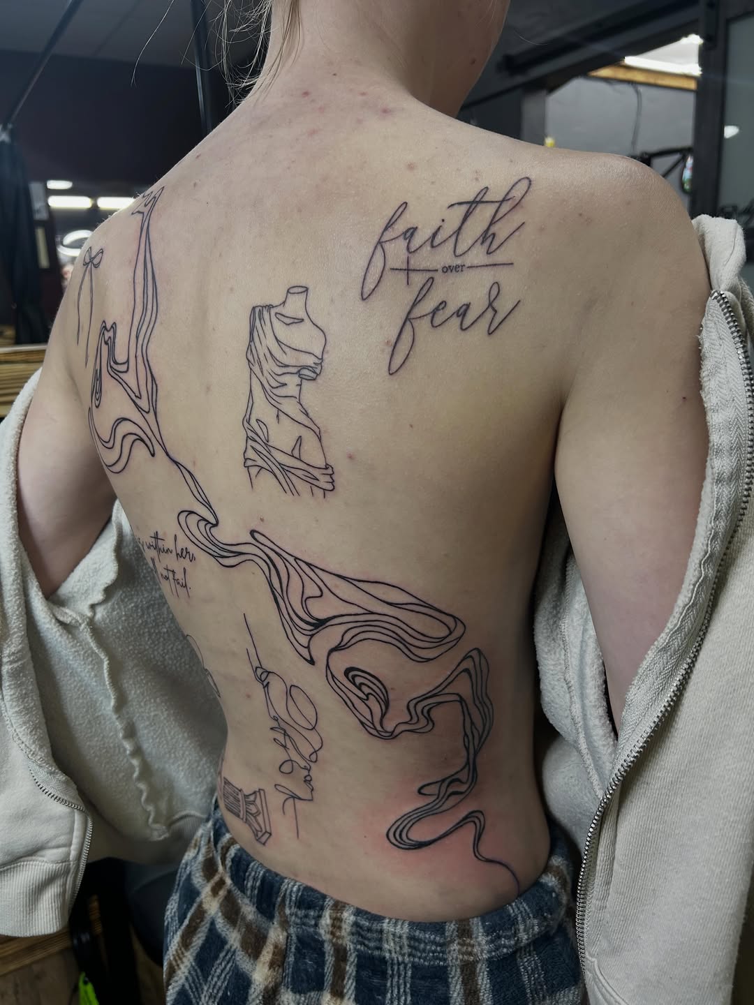 Tattoo by @galacticpasta โ fine_line