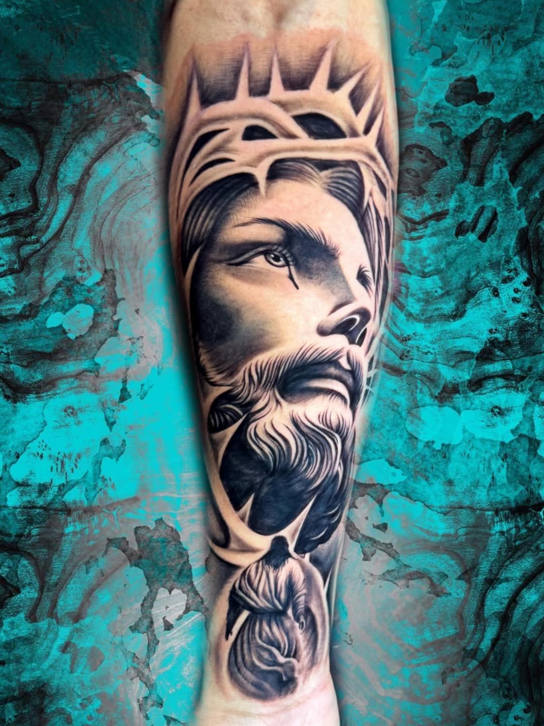 Tattoo by @chautattoo_ โ realism, black_and_grey