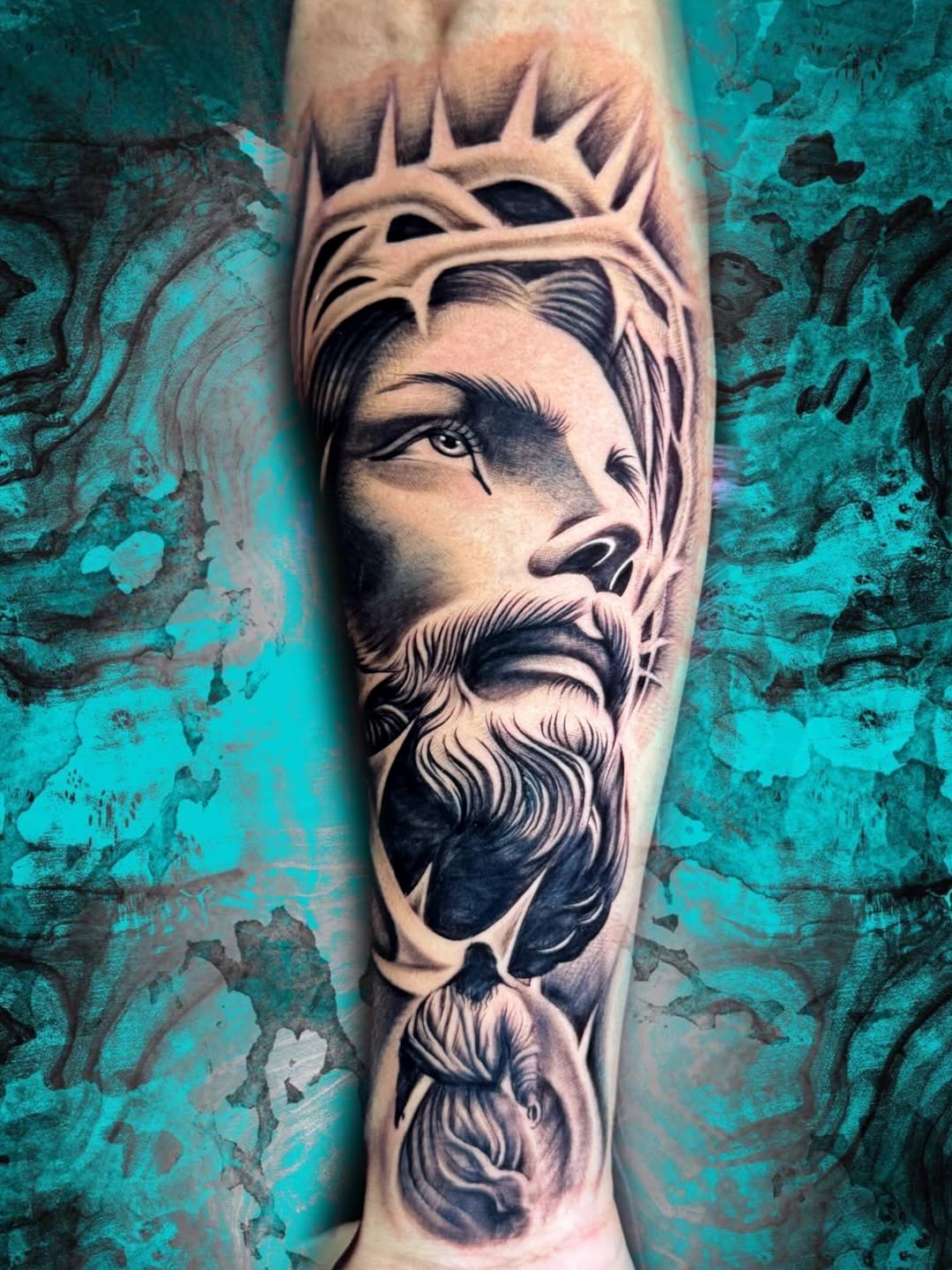 Tattoo by @chautattoo_ โ realism, black_and_grey