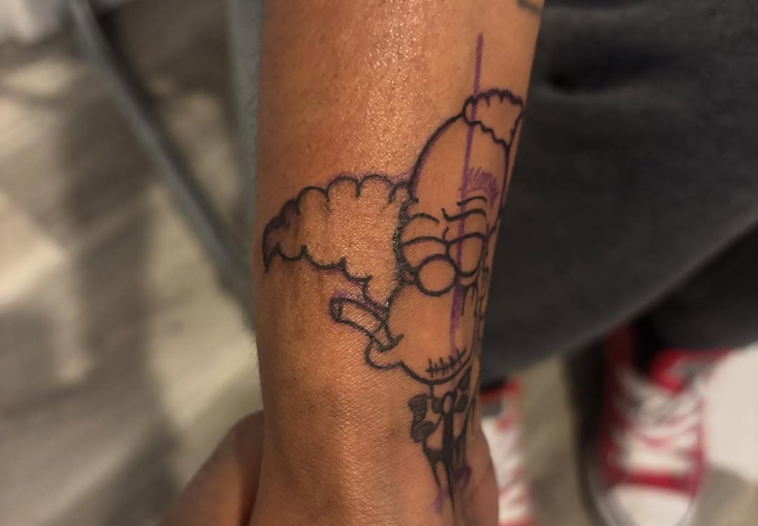 Tattoo by @ink_hustle36 — illustrative