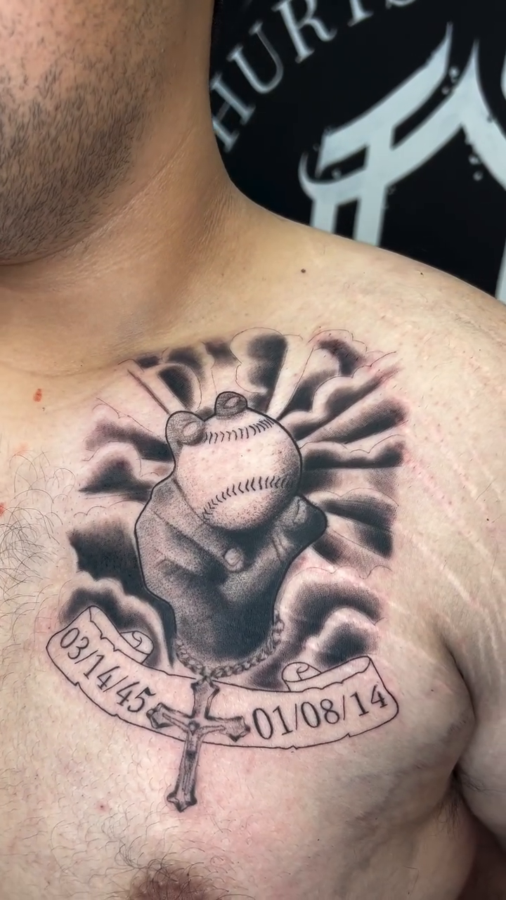 Tattoo by @ara.inks — black_and_grey, realism