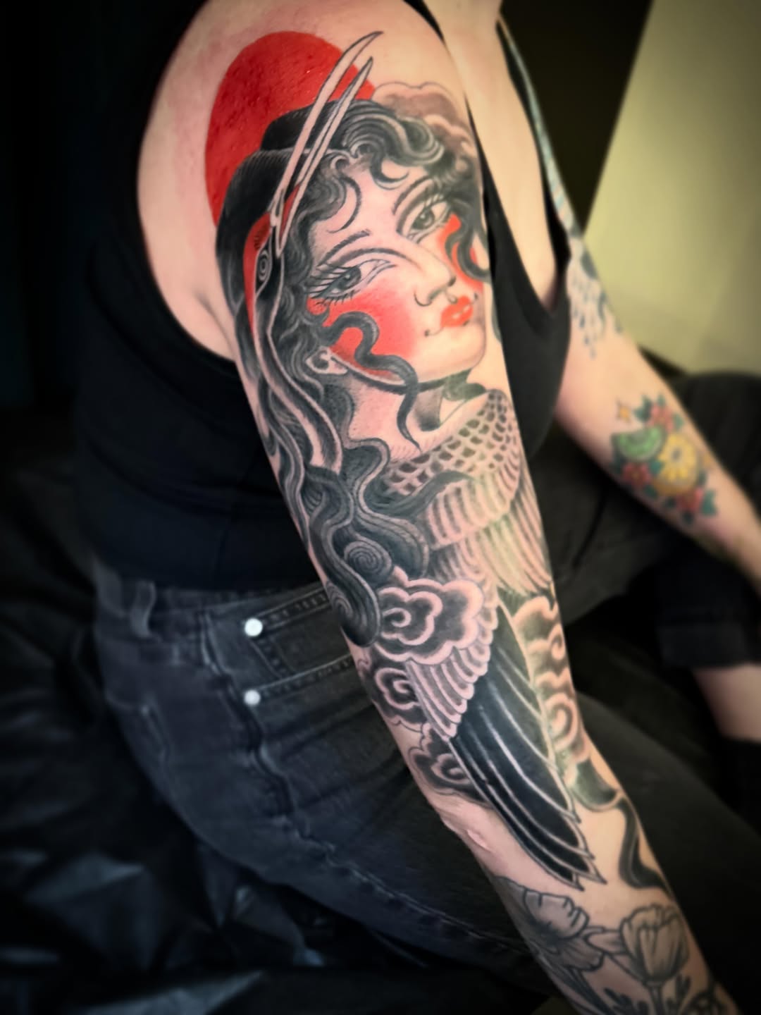 Tattoo by @ladywilson.tattoo โ japanese_irezumi, neo_traditional