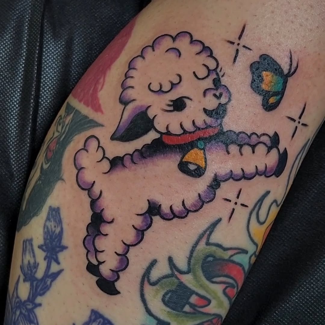 Tattoo by @sweaty.puff — american_traditional, illustrative