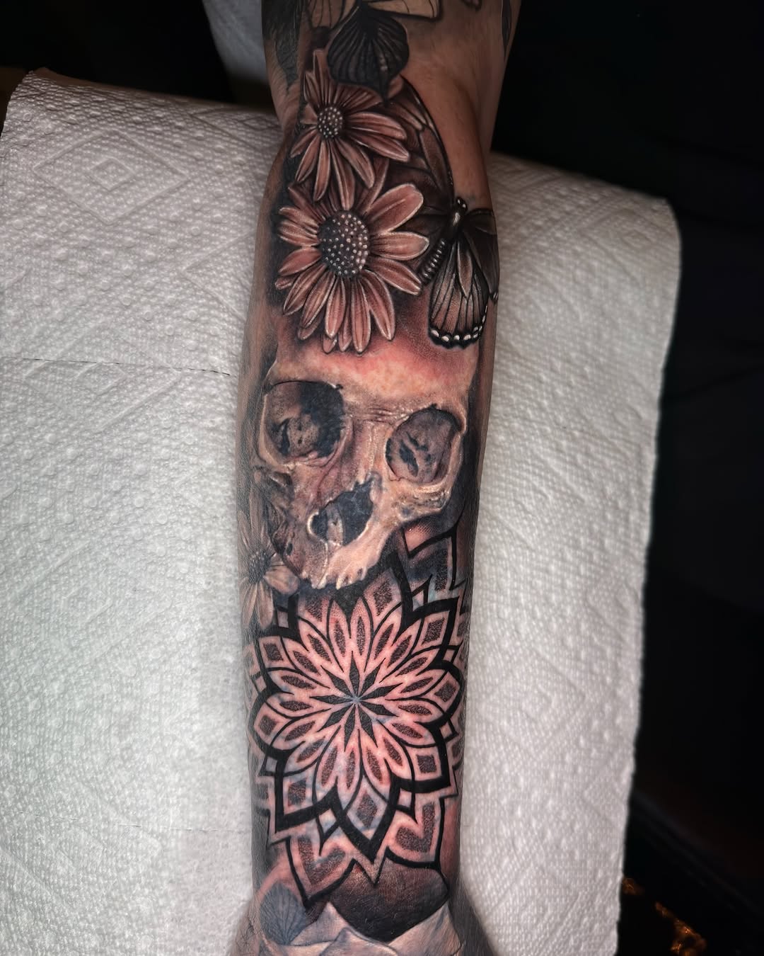 Tattoo by @dale13 — realism, geometric