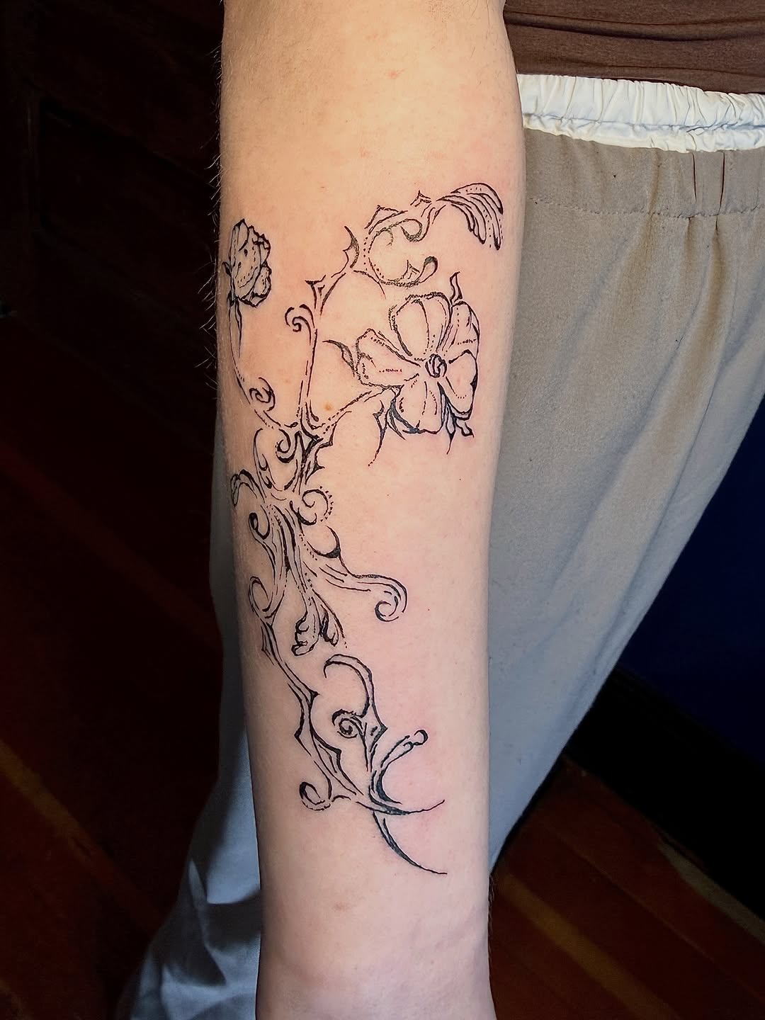 Tattoo by @gray.space.ink — fine_line