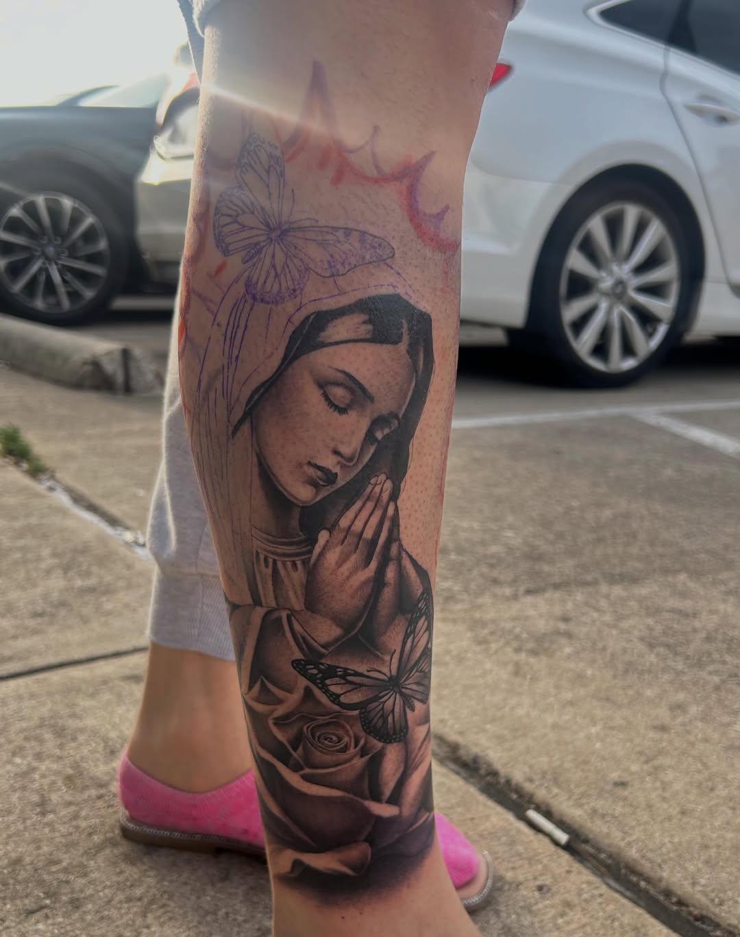 Tattoo by @ink.abby β realism, black_and_grey