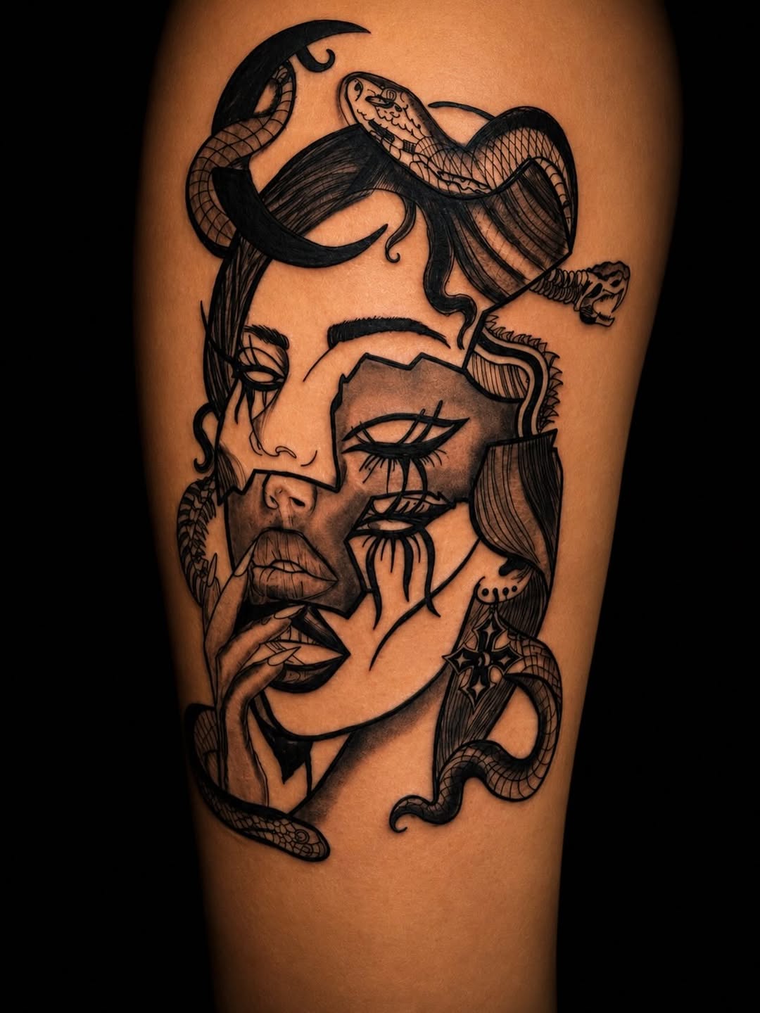 Tattoo by @inkbymontero — black_and_grey