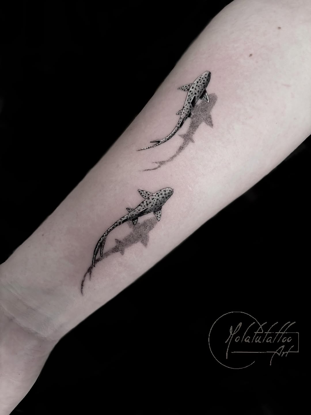 Tattoo by @molatutattoo — realism, black_and_grey