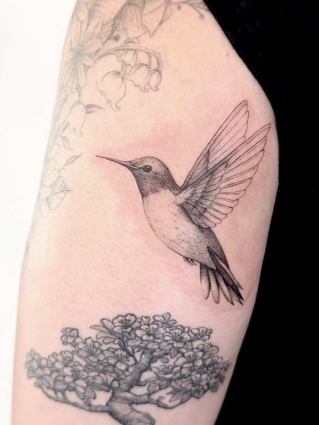 Tattoo by @rey.inkz — realism, dotwork