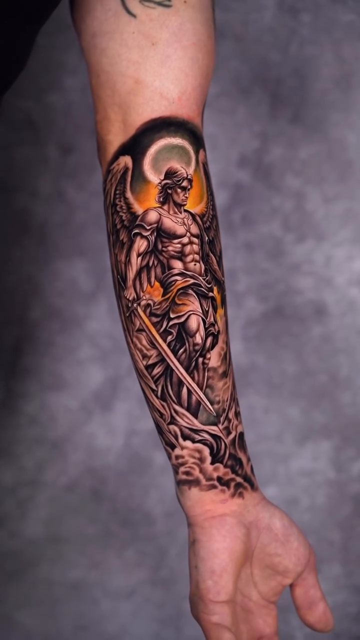 Tattoo by @brayan_ink_tattoo β realism, black_and_grey