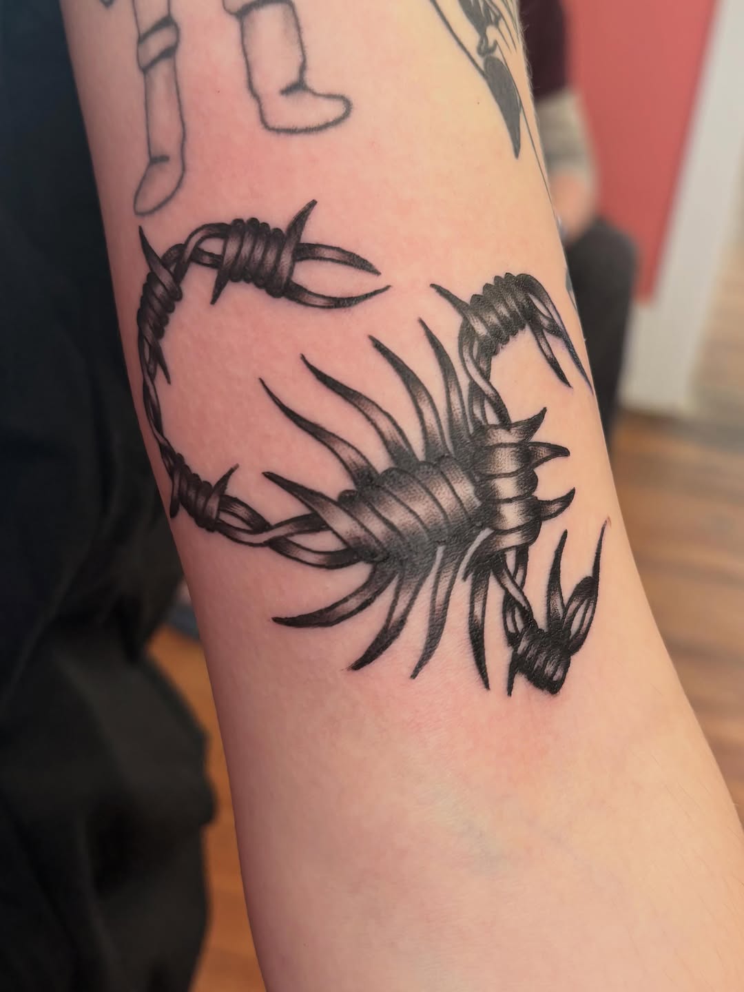 Tattoo by @nate_shahan — black_and_grey, realism