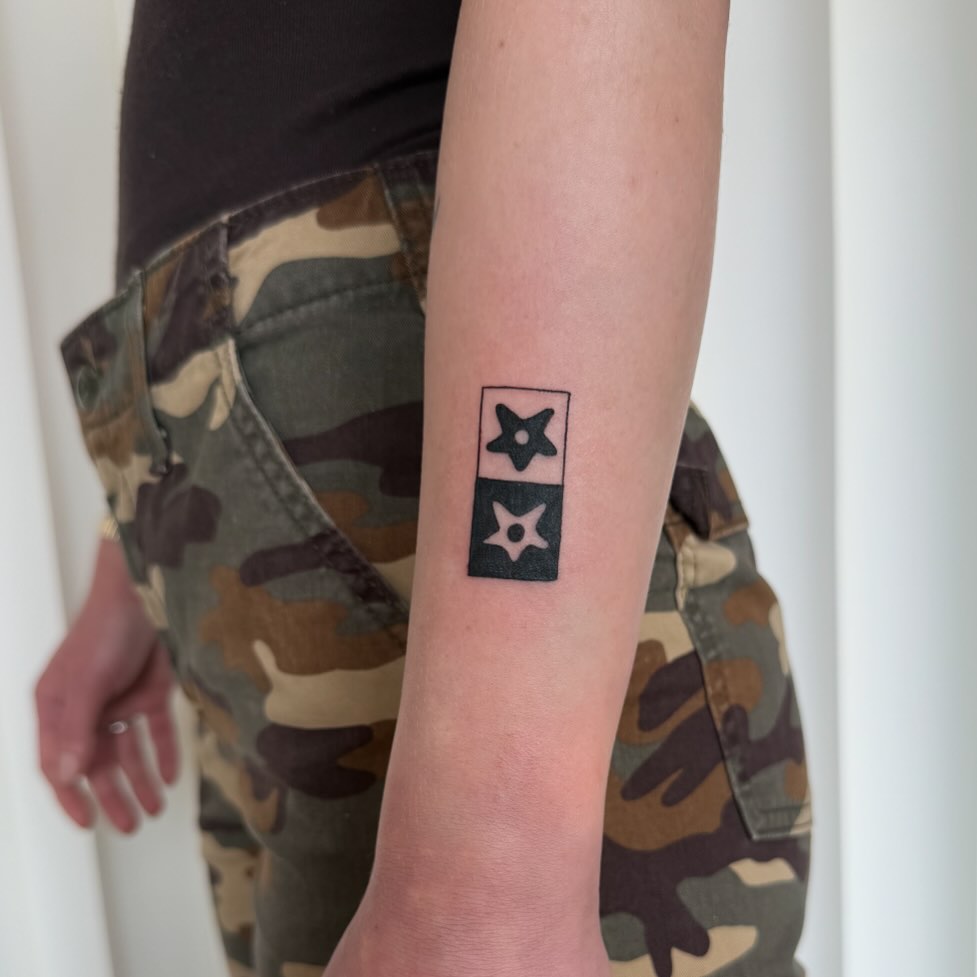 Tattoo by @house0fsleep — blackwork, geometric