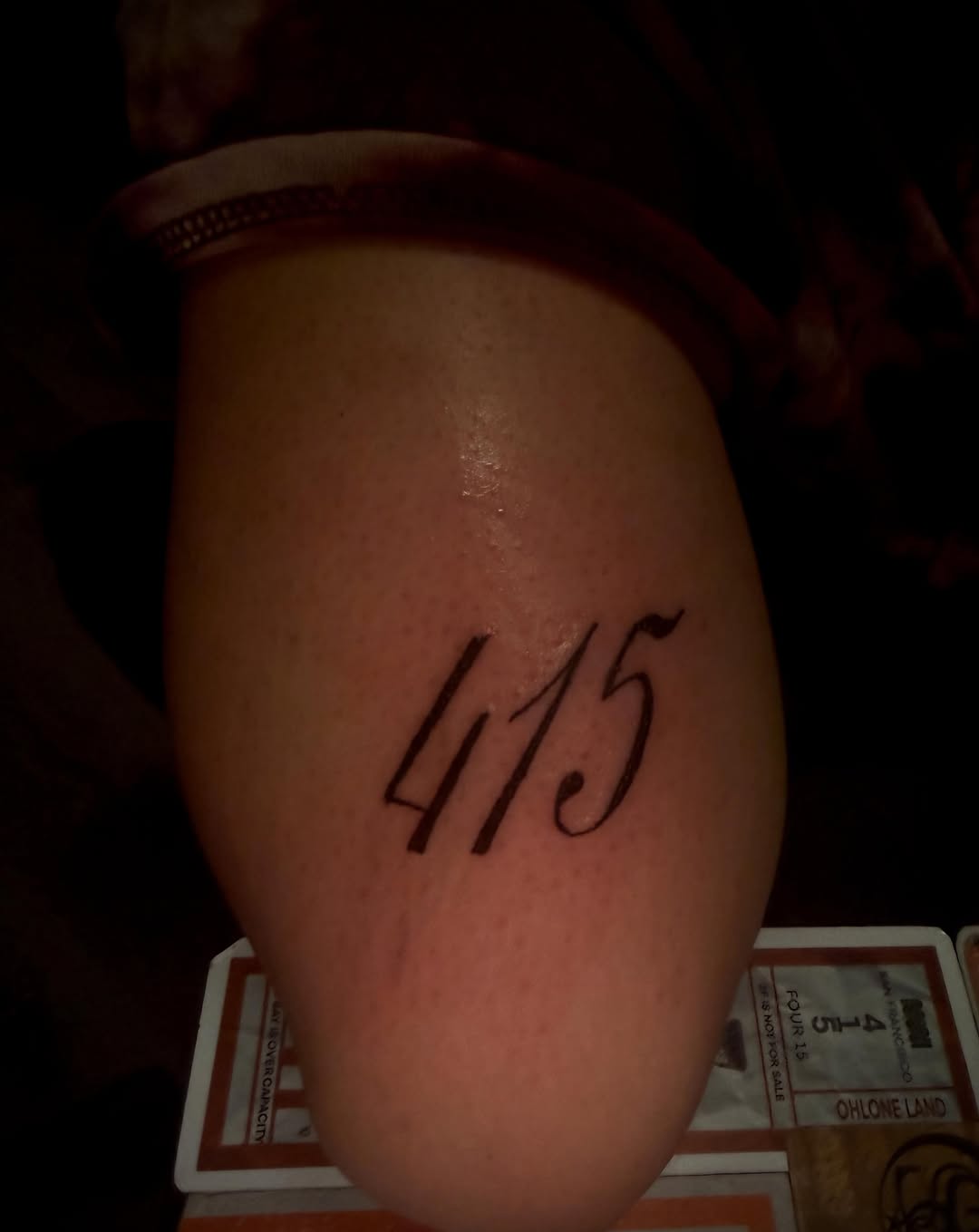 Tattoo by @tattedbymyst โ lettering_script, minimalist