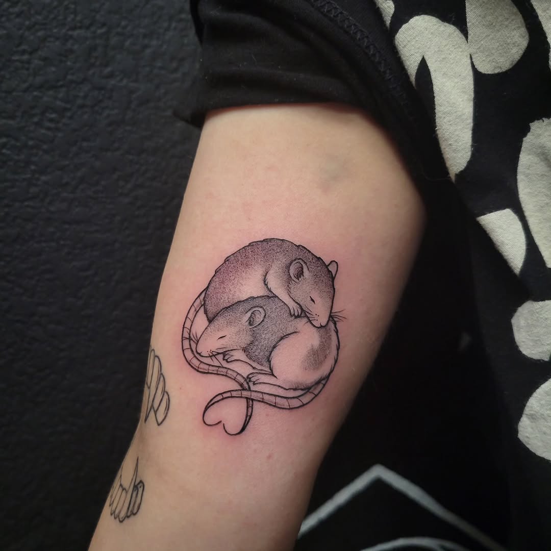 Tattoo by @marinas.tattoos — black_and_grey