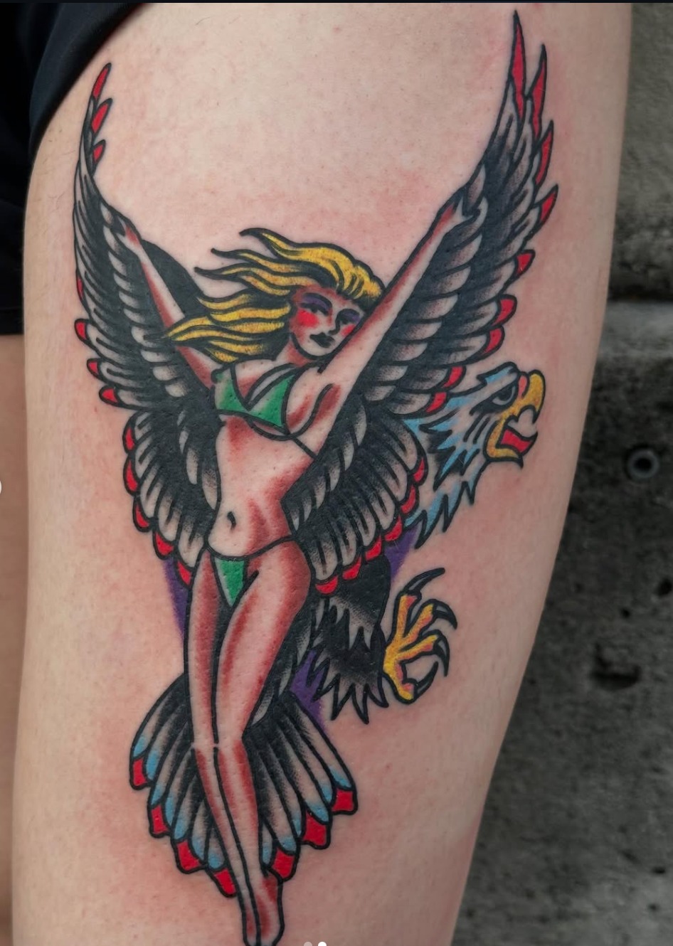 Tattoo by @cody_tattoo β american_traditional