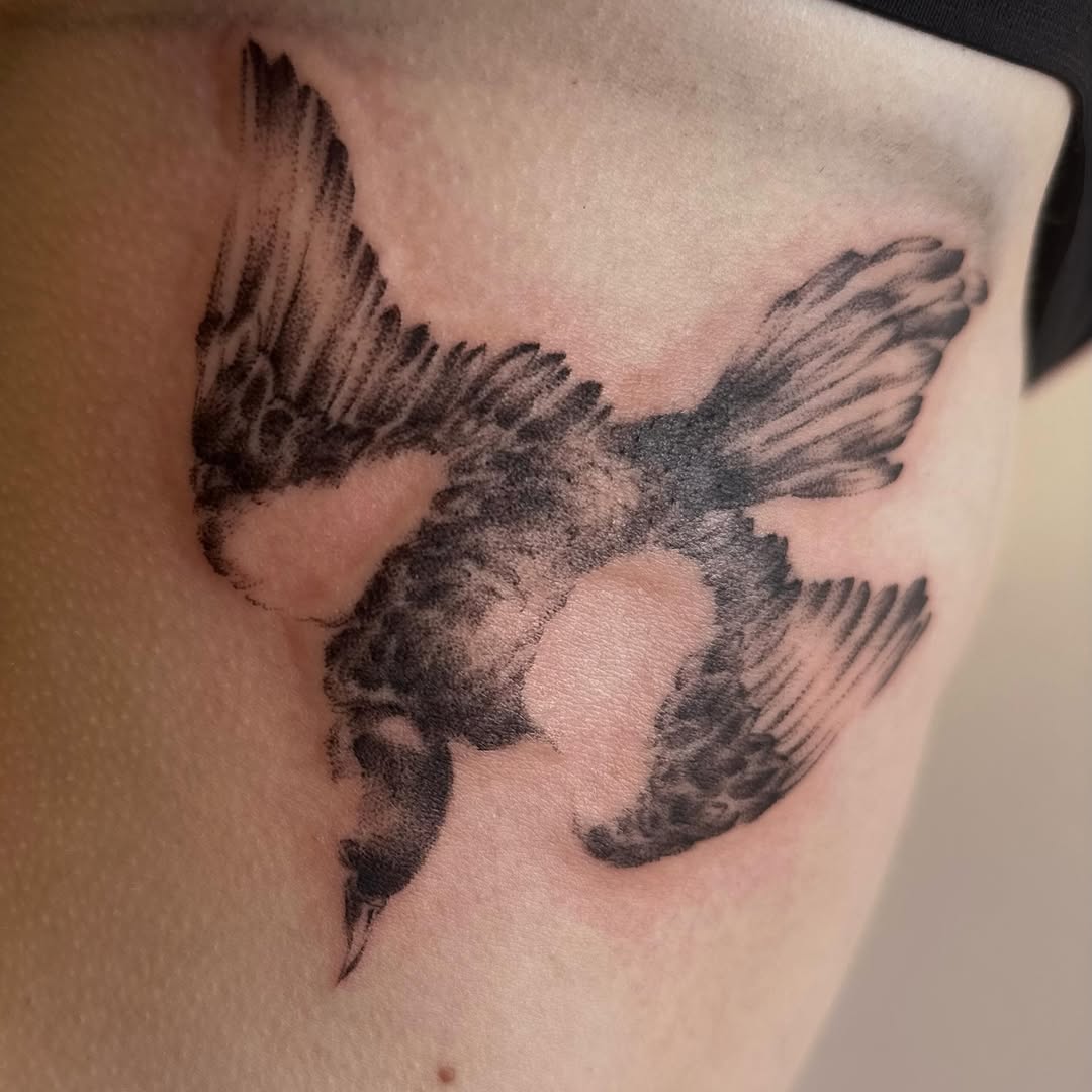 Tattoo by @en__jpeg — black_and_grey, realism